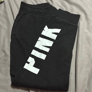 Victoria's Secret Black Straight Leg Pants